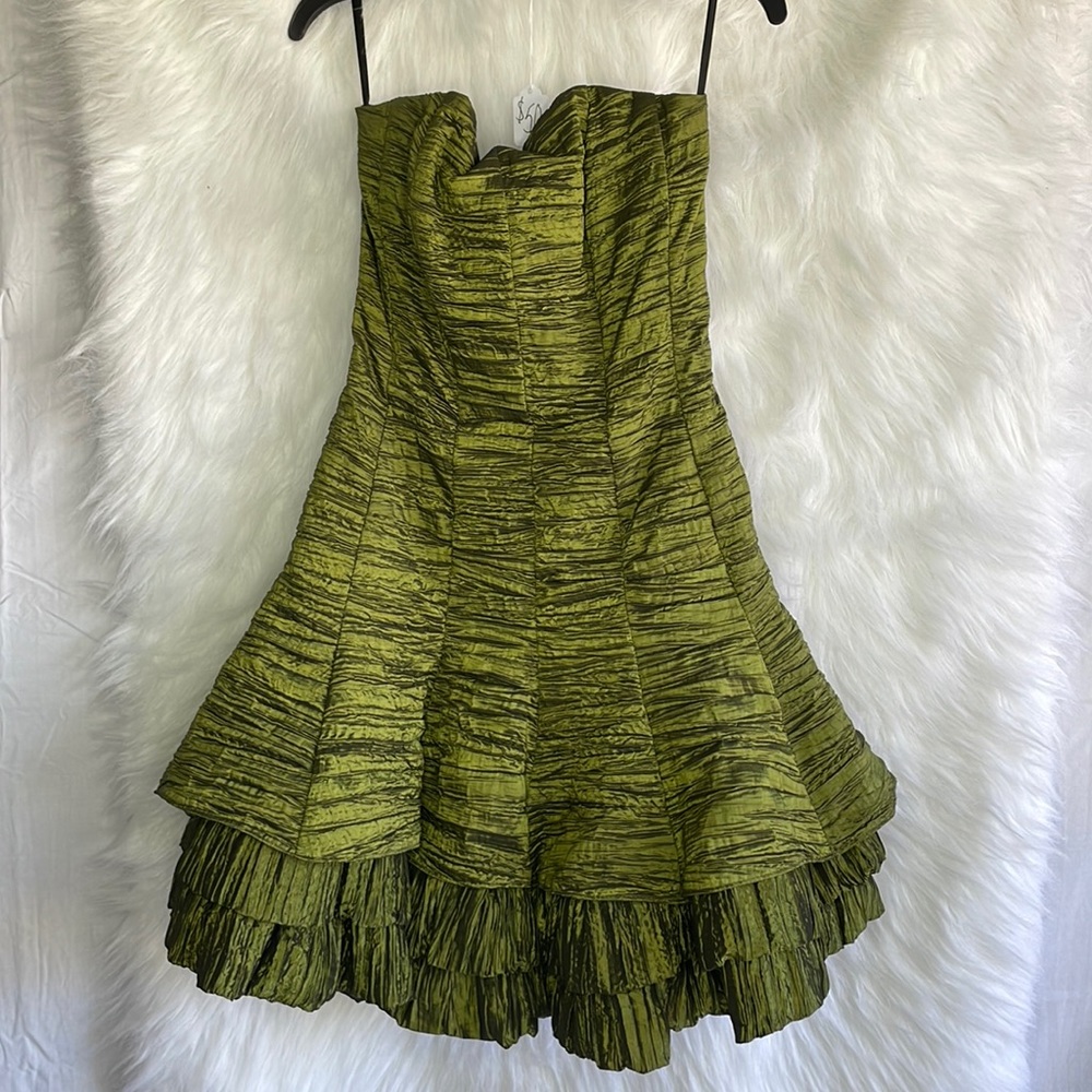 Jessica McClintock Green Dress Size 2